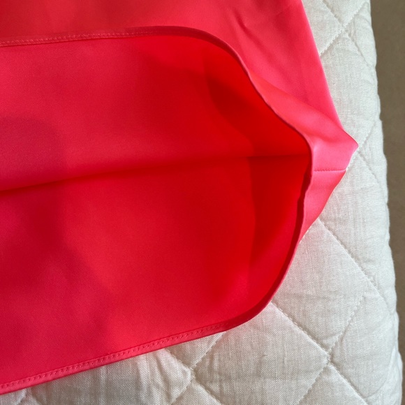J Crew neon pink slip skirt size small - Picture 3 of 5